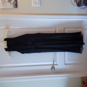 Black Silk Dress